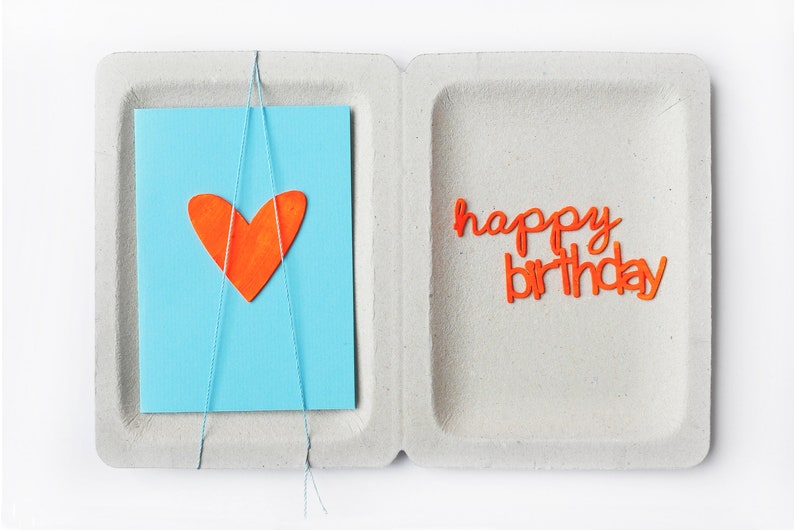 Birthday Money Gift Card happy birthday turquoise image 2