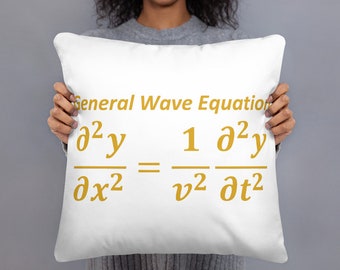 General Wave Equation Basic Pillow Gold
