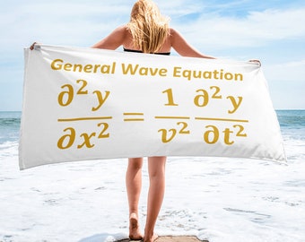 General Wave Function Towel Goldenrod