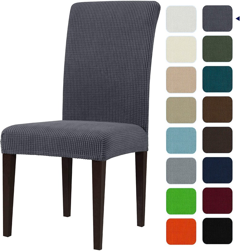 Subrtex Dining Room Chair Slipcovers Sets Stretch Furniture - Subrtex Knit Stretch Dining Room Chair Slipcovers Subrtex Dining Room Chair Slipcovers Sets Stretch Furniture - Subrtex Knit Stretch Dining Room Chair Slipcovers