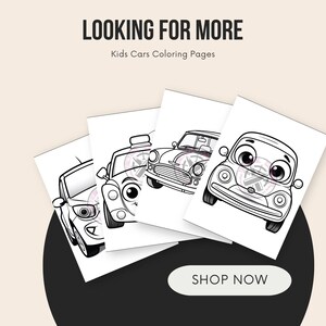 200 Cars Coloring Pages, Cars Digital Coloring Pages, Kids Coloring Pages, Cars Coloring Pages, Kids Activity, Instant Download