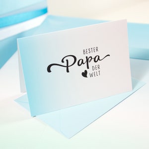 Mini-Grußkarte Bester Papa