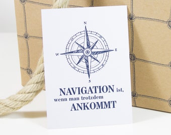 Postkarte Navigation