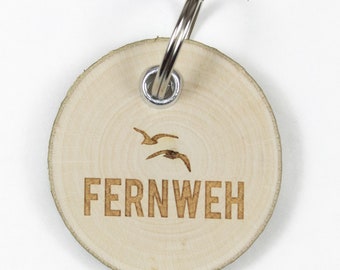 Schlüsselanhänger Fernweh