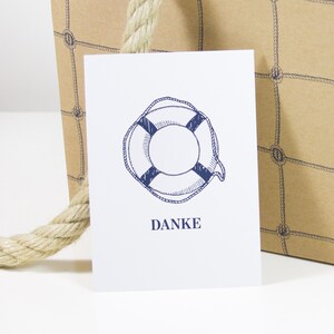Postkarte Danke
