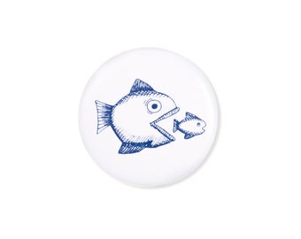 Magnet "Nichts für kleine Fische"