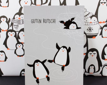 Postkarte "Guten Rutsch"