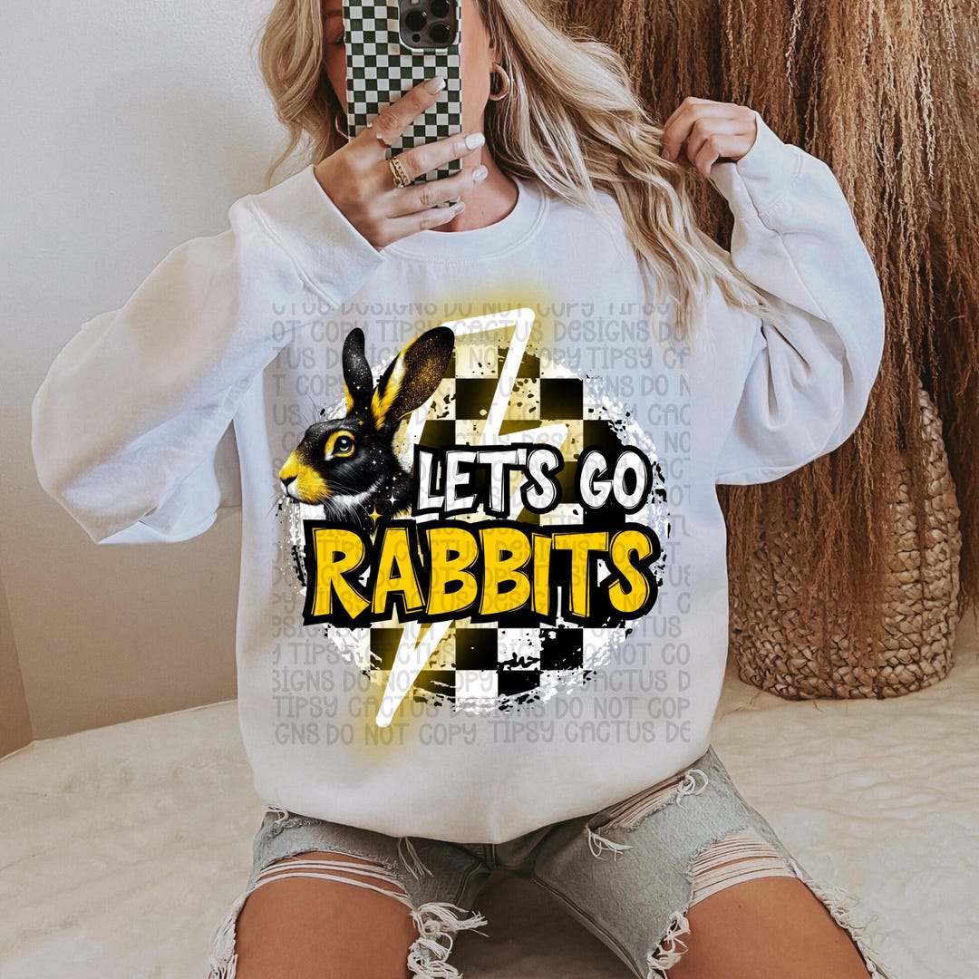 Let's Go| Rabbits| Jackrabbits | Forney| Customized by Request| | Black ...