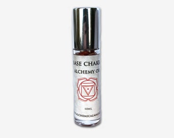 Essential Oils Sacral  Chakra Crystal  Roll on
