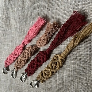 Handmade Macrame Keychain