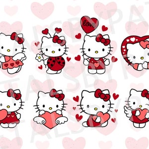 FREE Printable Hello Kitty Valentines