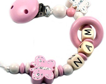 Elefantasie Baby M/ütze gestreift mit Knoten personalisiert mit Namen oder Text aus Baumwolle Verschiedene Ausf/ührungen