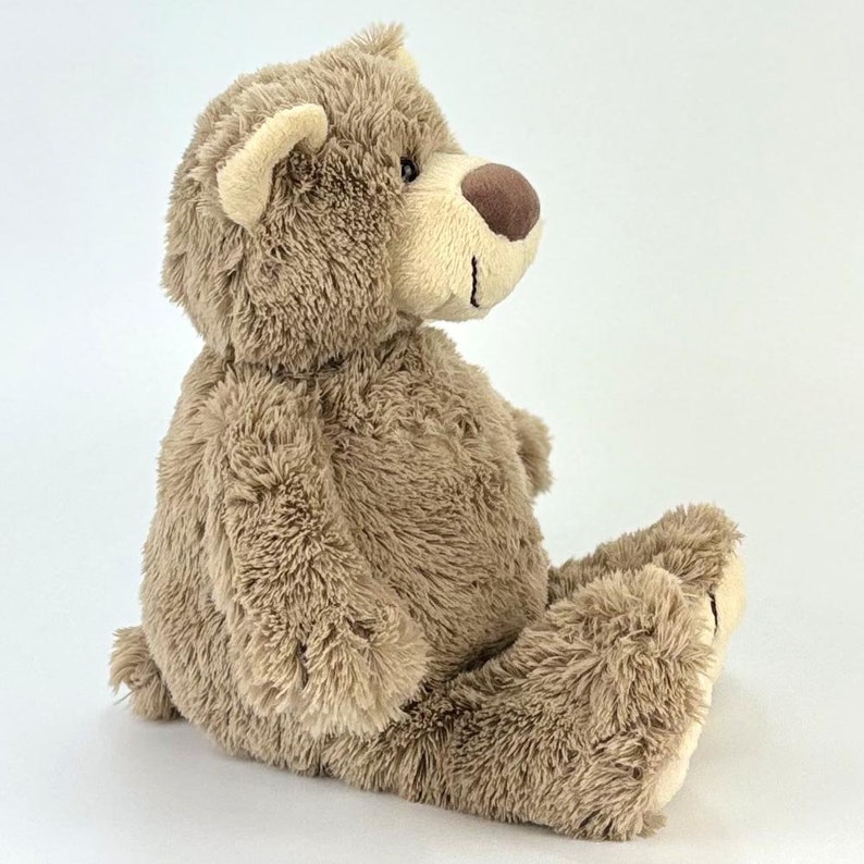 Personalisiertes Stofftier Teddybär Kuscheltier mit Name Plüschtier zur Geburt Babygeschenk Bild 2