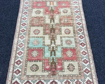 4-2 x 6-1 Vintage Turkish rug