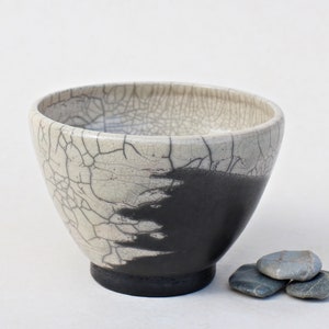 Tea bowl Raku ceramic 0.4l