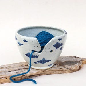 Ciotola per filati nuvola, ceramica