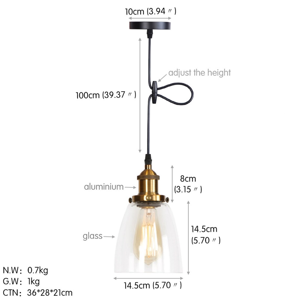 Retro Pendant Lighting Industrial Small Hanging Light With Etsy