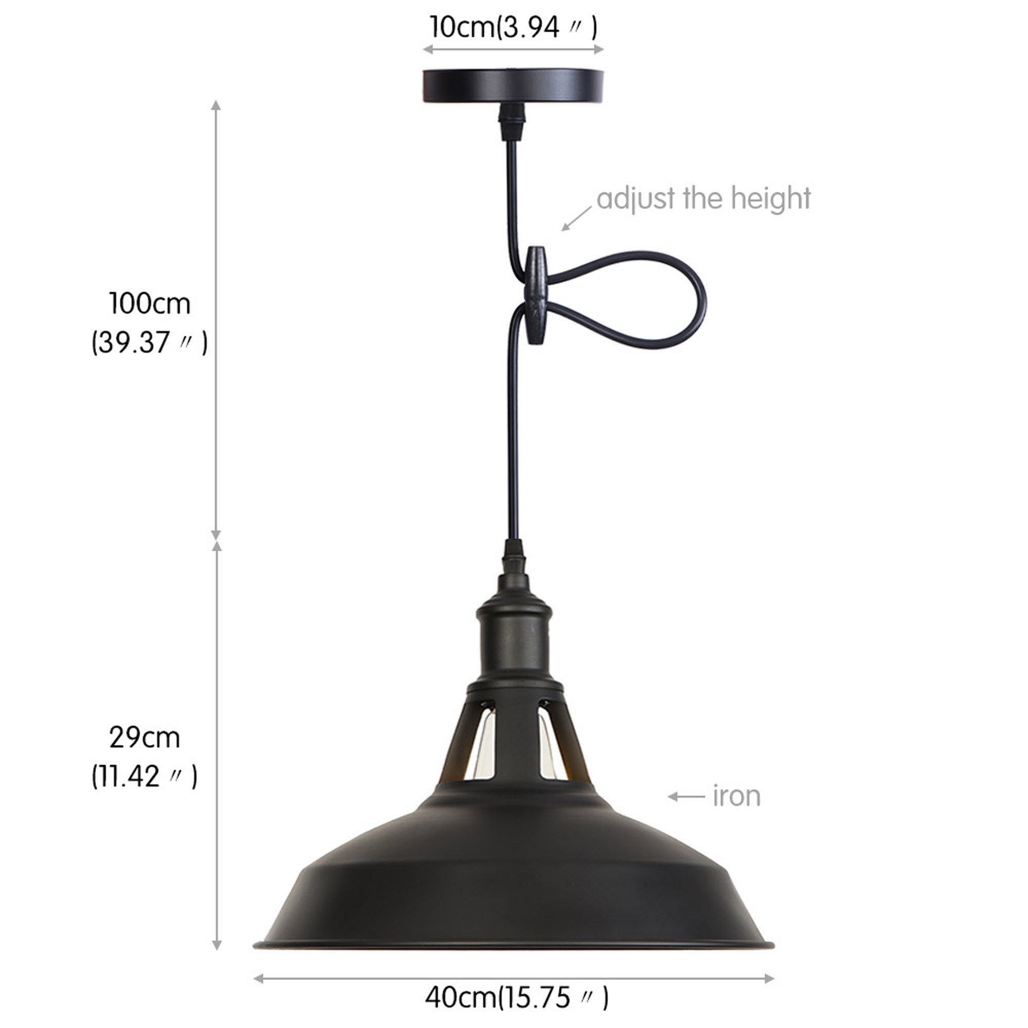 Metal Pendant Lighting Lighting Pendant light Farmhouse Etsy