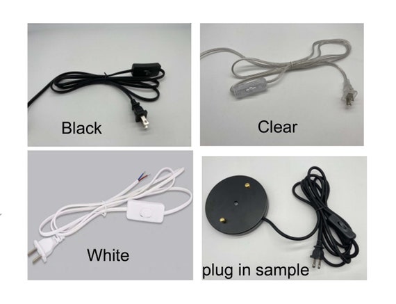 Vanity light with sale plug in cord