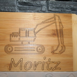 Bread Time Board with personal Engraving, Bread Time Board personalized, Cutting board with Name, Engraved Chopping board