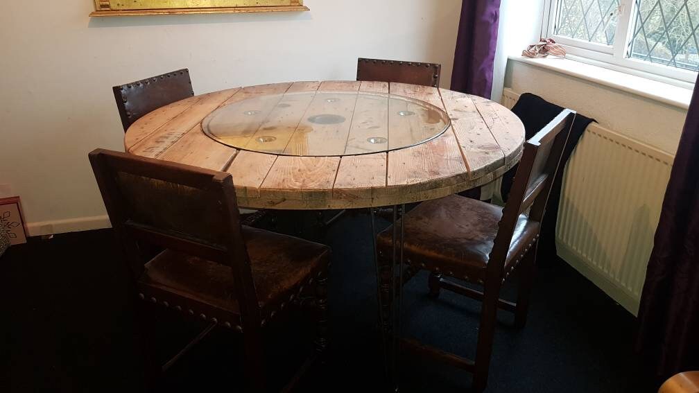 Cable drum tables Etsy