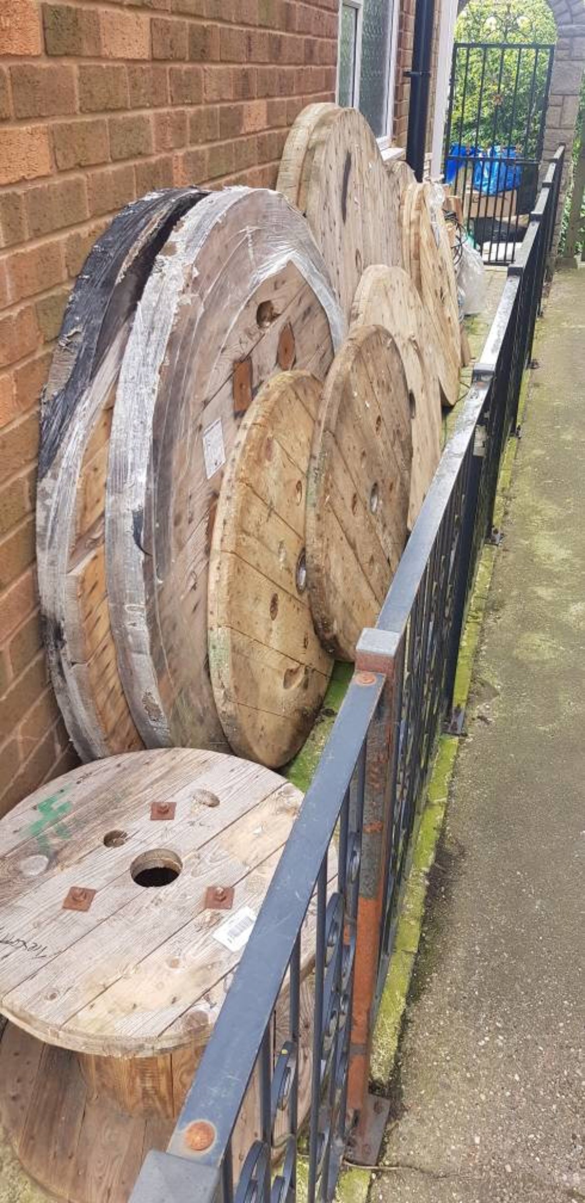 Cable drum tables Etsy