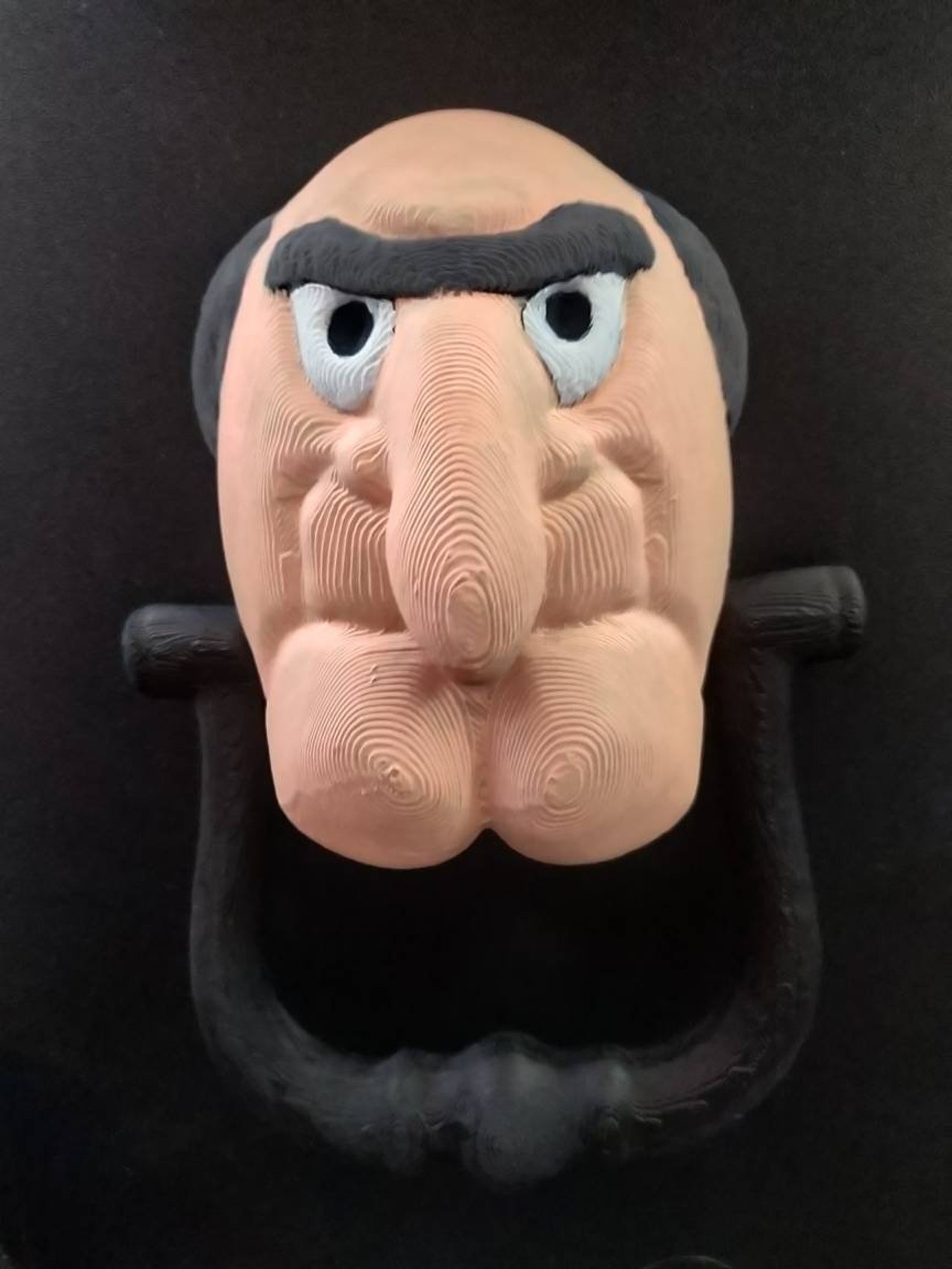 Muppet Christmas Carol Statler Door Knocker Etsy UK