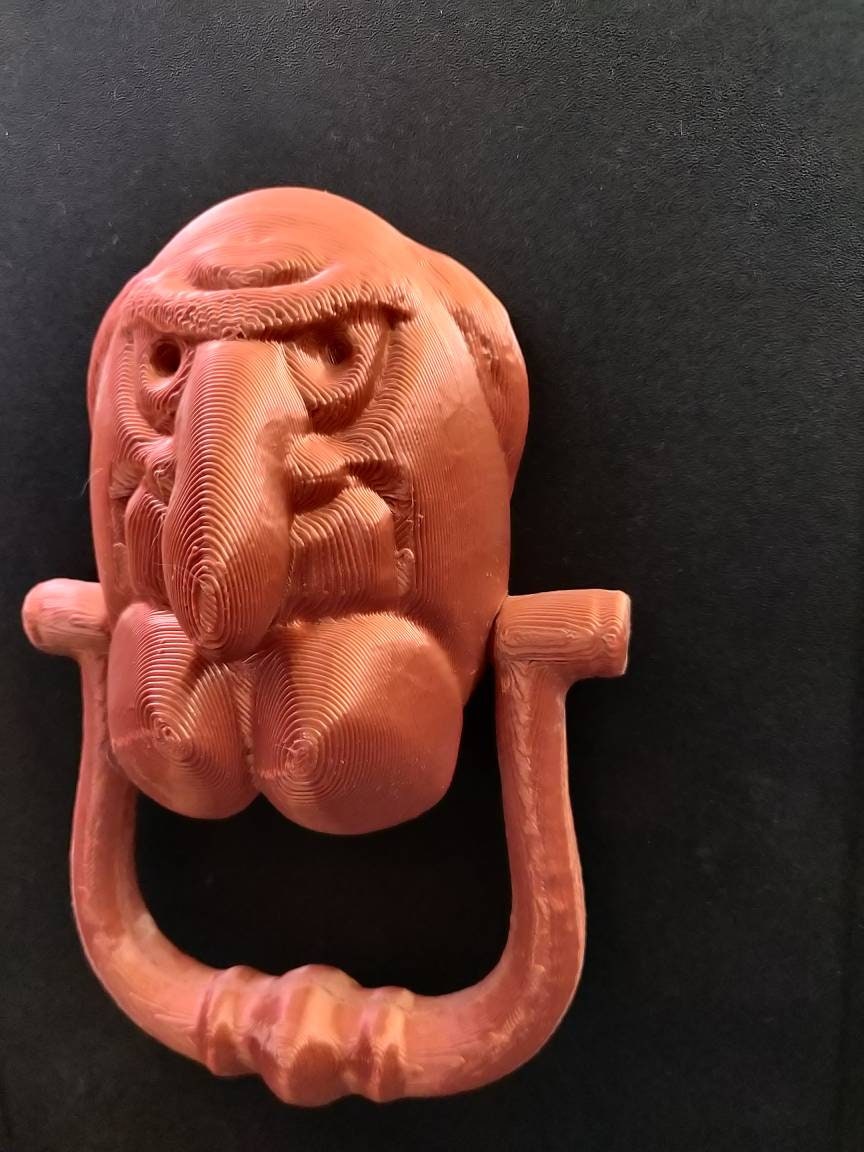 Muppet Christmas Carol Statler Door Knocker Etsy