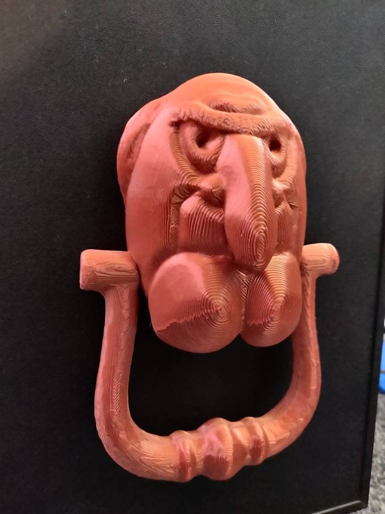 Muppet Christmas Carol Statler Door Knocker Etsy UK