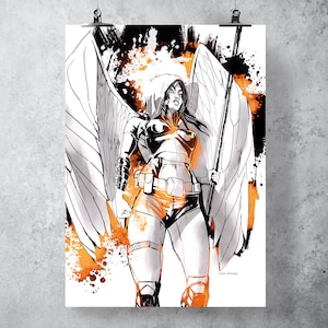 Battle Angels Collection #2, Instant Download, Printable Art
