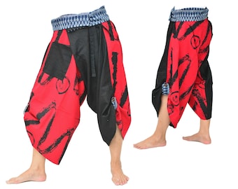 Pantalones Harem mujer hombre pantalones Yoga Boho Hippie