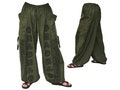Harem pants men women Yoga Baggy Lounge Hippie Pants with adjustable length product logo