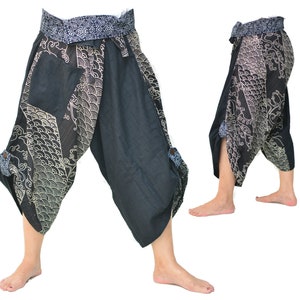 Samurai pants Yoga Pants for men & women Ninja Pants Boho Hippie Pants