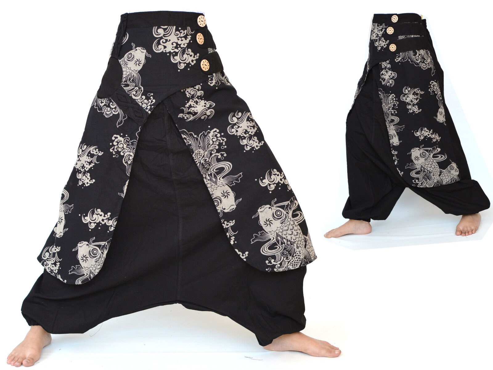 Beloved Mens Yoga Wide Leg Boho Hippie Comfy Plus Size Harem Pants Beloved Mens Yoga Wide Leg Boho Hippie Comfy Plus Size Harem Pants