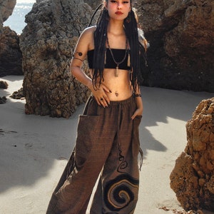 thumbnail image 2 of Evde Rusya Balıkçı Harem Pantolon çocuk Toprak Okul öğretmeni Minnettar 2 of 14