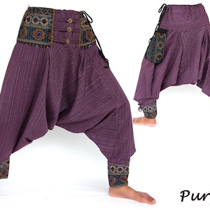 Pantalones Aladino, Pantalones samurai Morado