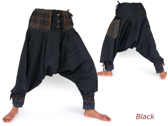 Pantalones Aladino Pantalones samurai - Etsy