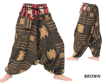 Harem pants women men in 3 colors Wide Leg Pants Boho Hippie Pants Aladdin Pants