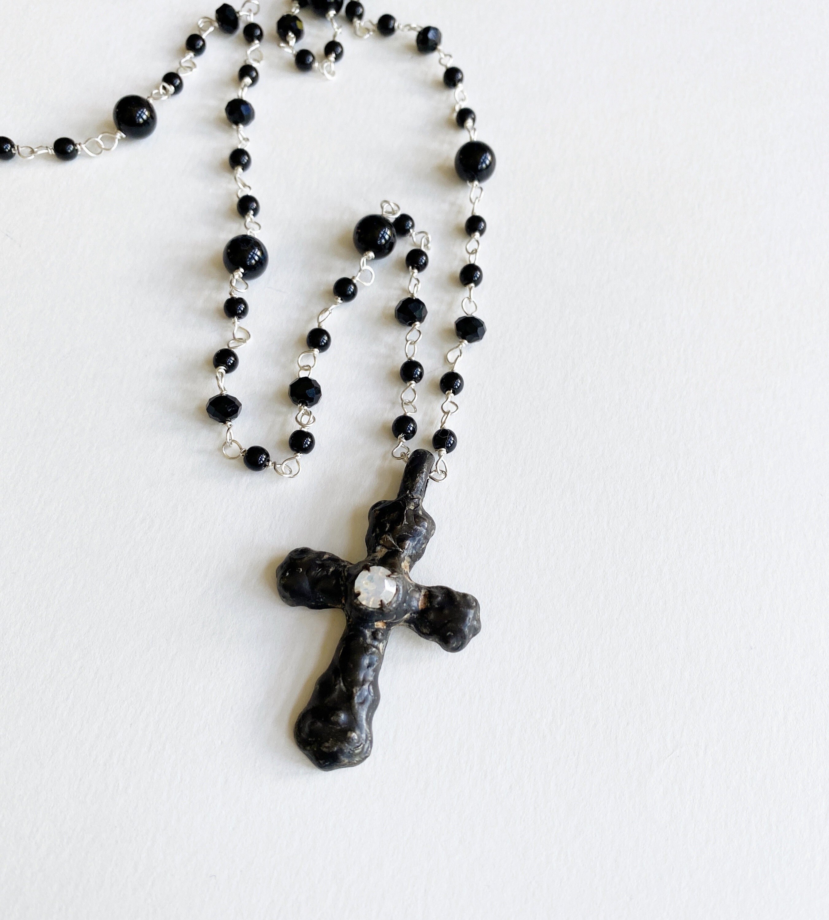 Shop for Crosses & Rosary | StashCross | Sterling silver cross, Sterling  silver pendants, Silver cross