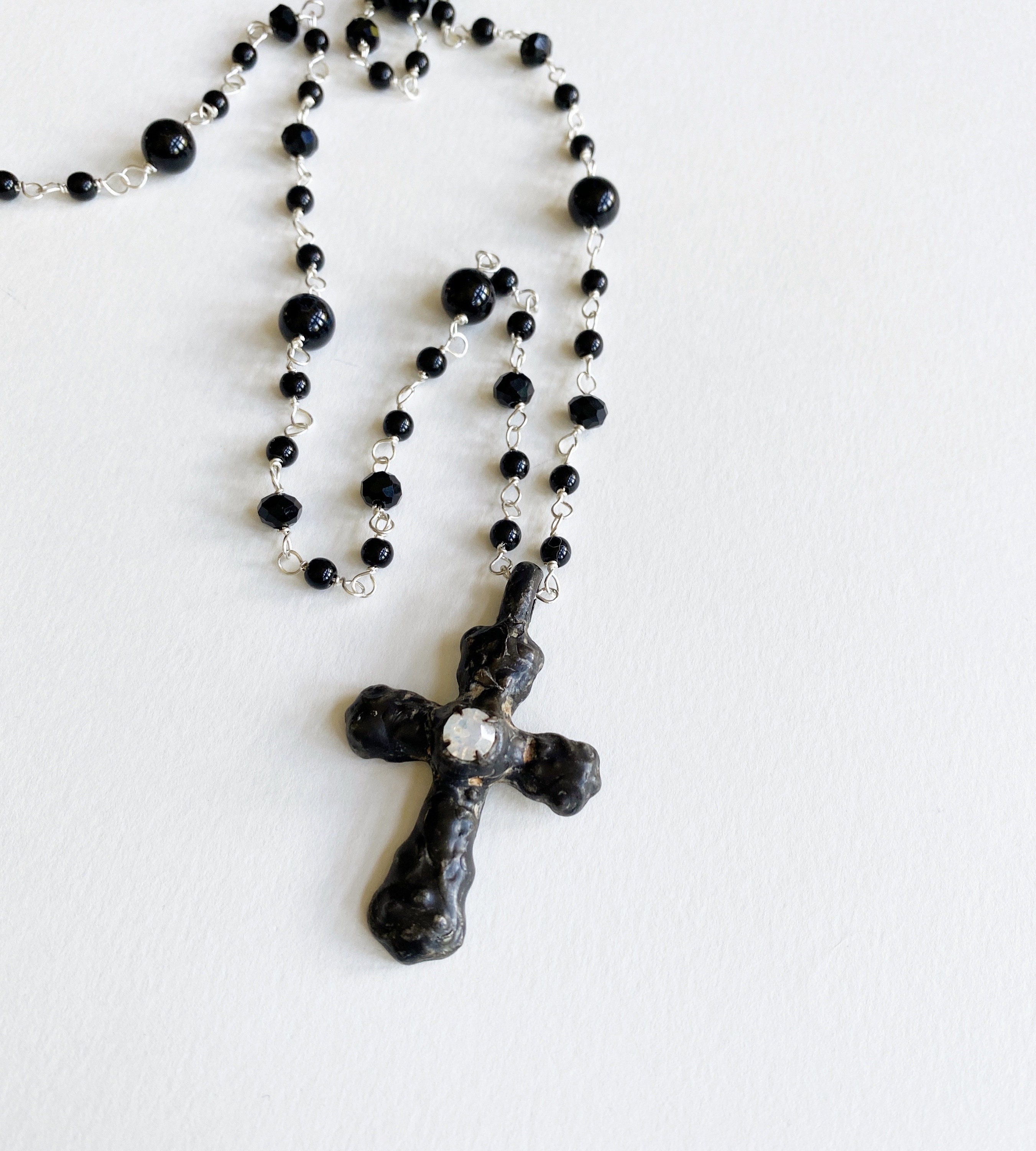 Stash Necklace - Cruel Intentions Inspired Cross