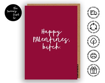 Bitch Valentine Card - Etsy