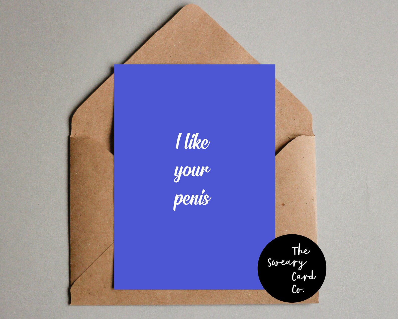 I like your penis card Funny / Rude Valentine's Day / | Etsy