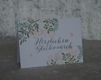 Glückwunschkarte zum Geburtstag