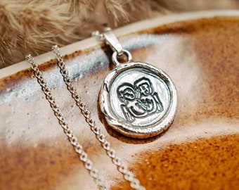 Zodiac necklace Gemini in 925 real silver, zodiac necklace silver, zodiac necklace Gemini, astrology jewelry horoscope gift