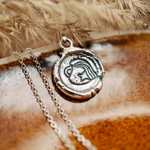 Zodiac necklace Aquarius in 925 real silver, zodiac necklace silver, zodiac necklace Aquarius, astrology jewelry gift