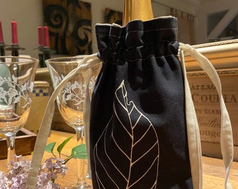 Eine Tasche für die Flasche - Geschenkverpackung Wein - Time