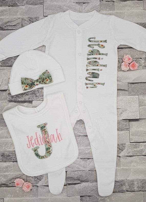 personalised coming home outfit