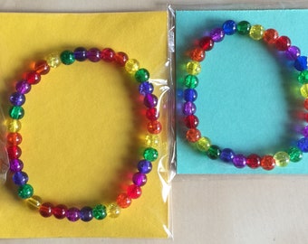 PRIDE Rainbow bracelet
