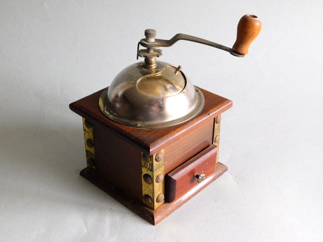 Vintage French Coffee Grinder Etsy