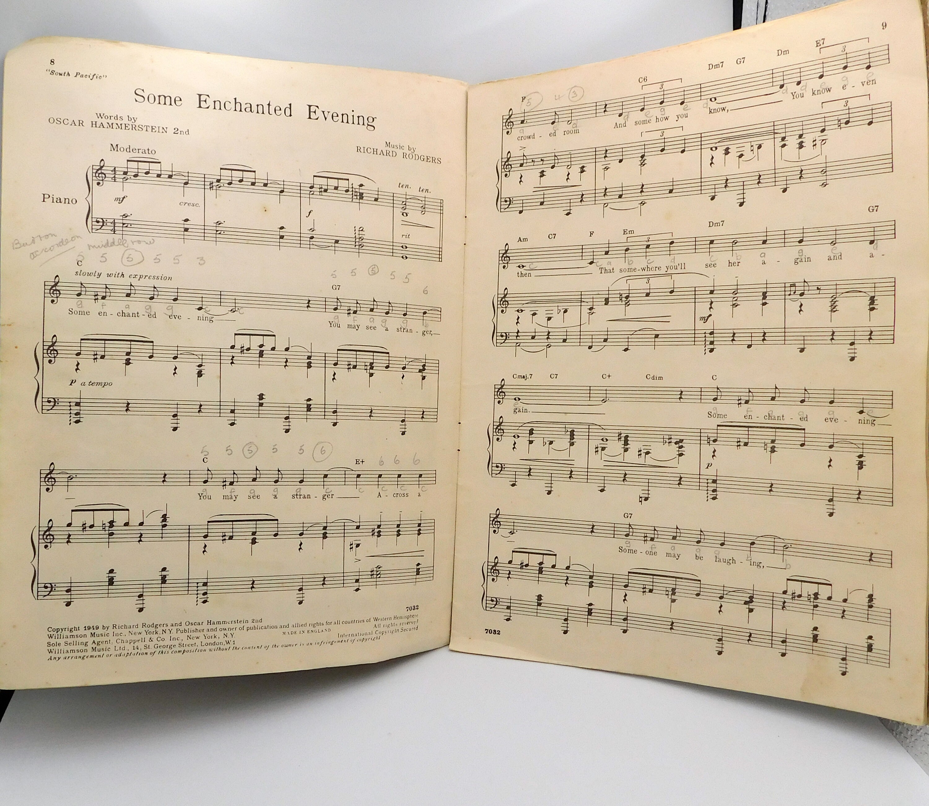 South Pacific Song Album and Sheet Music 1960s Etsy South Pacific Song Album and Sheet Music 1960s Etsy